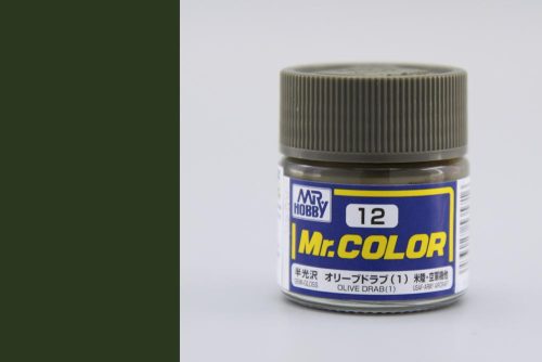 Mr. Hobby - Mr. Color C012 Olive Drab (1)