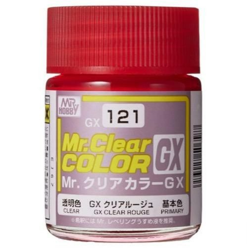 Mr. Hobby - Gx-121 Mr. Color Gx (18 Ml) Clear Rouge