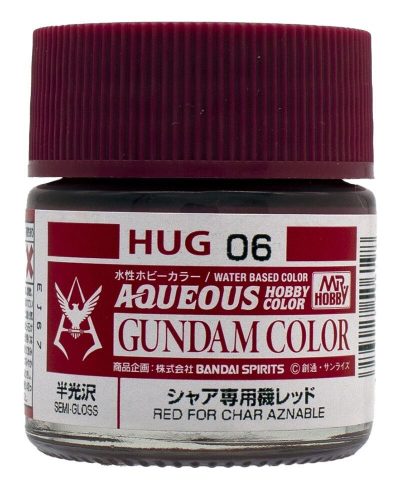 Mr. Hobby - Mr Hobby -Gunze AQUEOUS GUNDAM COLOR (10ml) RED FOR CHAR AZNABLE