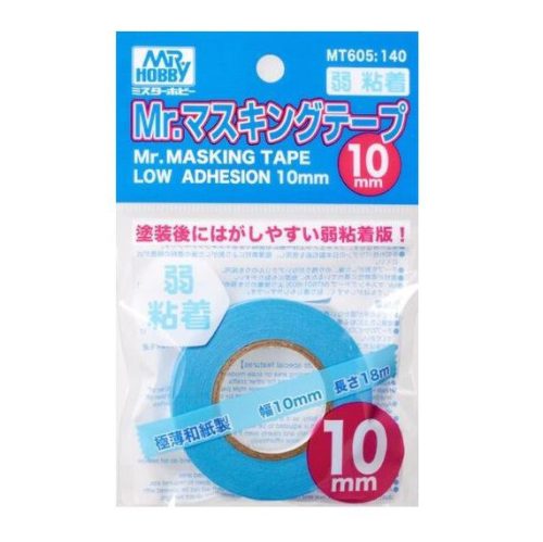 Mr. Hobby - Mr. Masking Tape Low Adhesion (10mm) MT-605