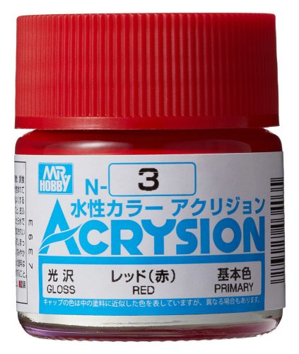 Mr. Hobby - Mr Hobby -Gunze Acrysion (10 ml) Red