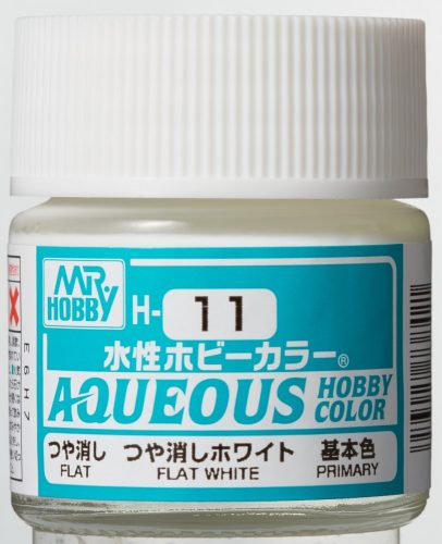 Mr. Hobby - Aqueous Hobby Color - Renew (10 ml) Flat White H-011