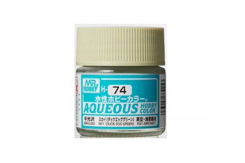 Mr. Hobby - Aqueous Hobby Color - Renew (10 ml) Sky (Duck Egg Green) H-074