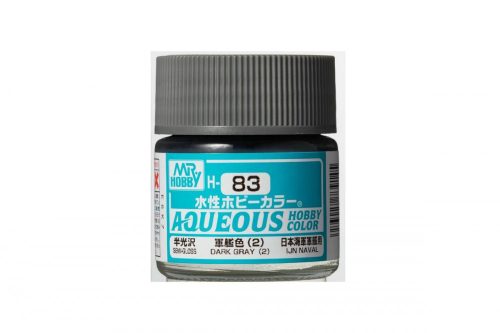 Mr. Hobby - Aqueous Hobby Color - Renew (10 ml) Dark Gray (2) H-083