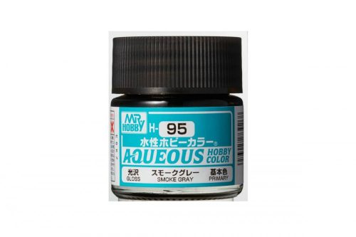 Mr. Hobby - Aqueous Hobby Color - Renew (10 ml) Smoke Gray H-095