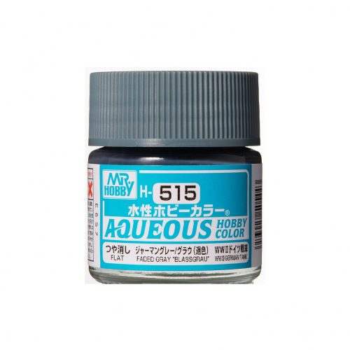 Mr. Hobby - Aqueous Hobby Color H-515 Renew (10 ml) Faded Gray "Blassgrau"