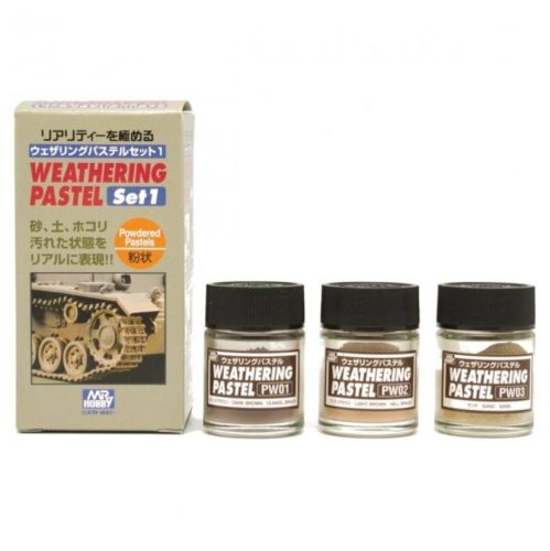 Mr. Hobby - Weathering Pastel Set 1 PP-101