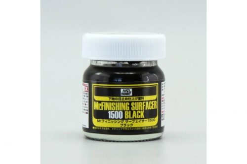 Mr.Hobby - Mr. Finishing Surfacer 1500 Black (40 ml) SF-288