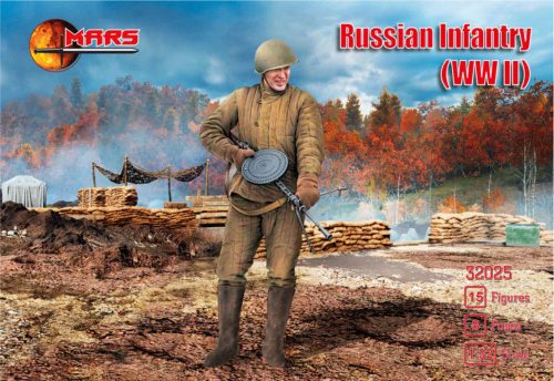 Mars Figures - WWII Russian infantry