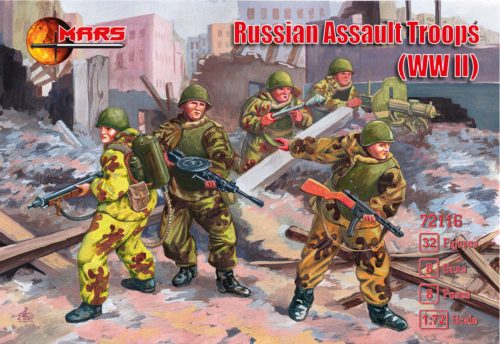 Mars Figures - WWII Russian Assault Troops