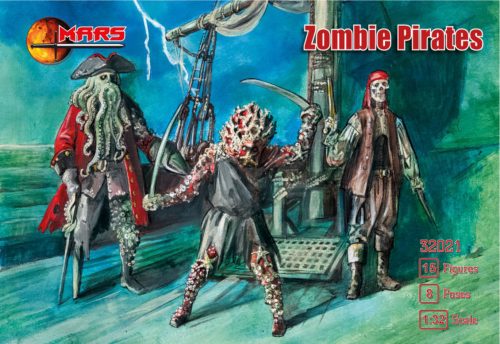 Mars Figures - Zombie Pirates