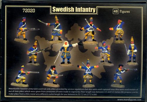 Mars Figures - Swedish Infantry (Northern war)