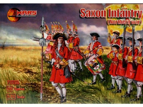 Mars Figures - Saxon Infantry, Northern war