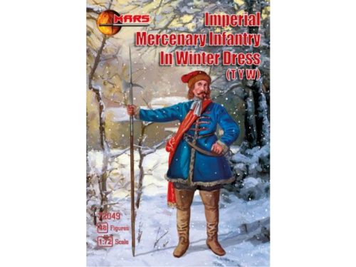 Mars Figures - Imperial Mercenary infantry in winter