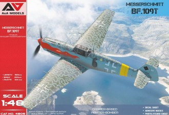 Modelsvit - Bf-109T1/T2 Carrier-based fighter-bomber