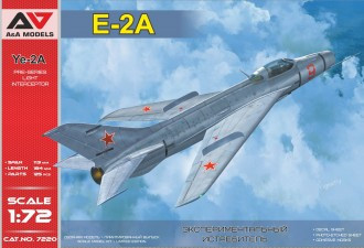 Modelsvit - Ye-2A pre-series light interceptor (MiG-21's predecessor)