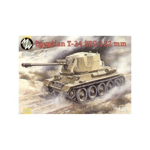 Military Wheels - T-34-122 Egypt Army