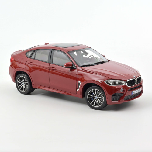 Norev - 1:18 Bmw X6 M 2015 - Red Metallic