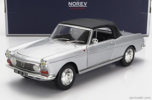 Norev - Peugeot 404 Cabriolet 1967 Silver