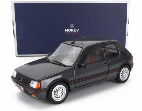 NOREV - PEUGEOT 205 1.6 GTI 1988 GRAPHITE GREY