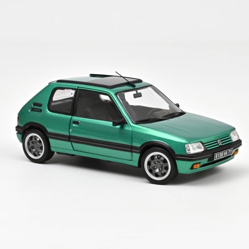 NOREV - 1:18 Peugeot 205 GTi Griffe with windowroof 1991 Green - NOREV