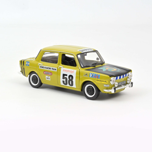 Norev - 1:18 Simca 1000 Rallye 2 Srt N#58 1973 - Acide Green (Reprod. 2021)