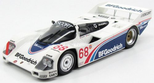 NOREV - PORSCHE 962  N 68 WINNER RIVERSIDE 1985 HALSMER - MORTON WHITE BLUE