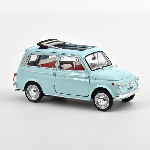 NOREV - 1:18 Fiat 500 Giardiniera 1964 Acquamarina Blue - NOREV