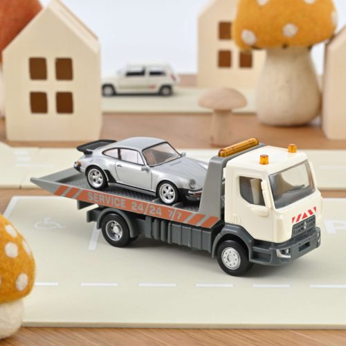 NOREV - 1:43 Breakdown truck Plastigam and Porsche 911 Jet-car Set 1987 - NOREV