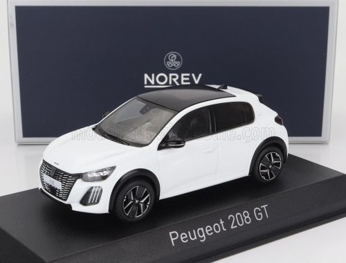 NOREV - PEUGEOT 208 GT 2024 WHITE