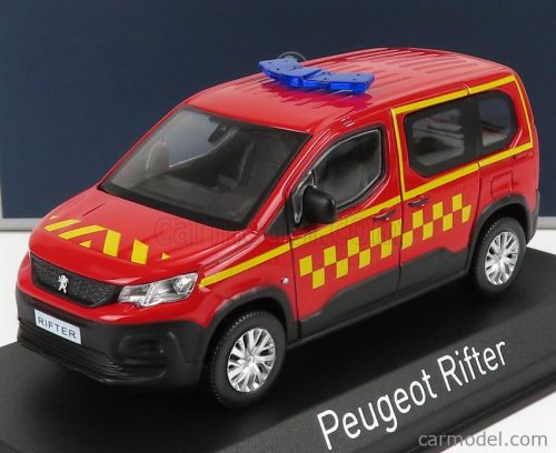 Norev - Peugeot Riftersapeurs Pompiers 2019 Red Yellow