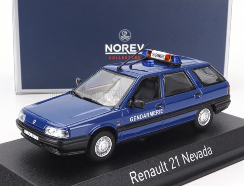 NOREV - RENAULT R21 NEVADA SW STATION WAGON GENDARMERIE 1994 BLUE