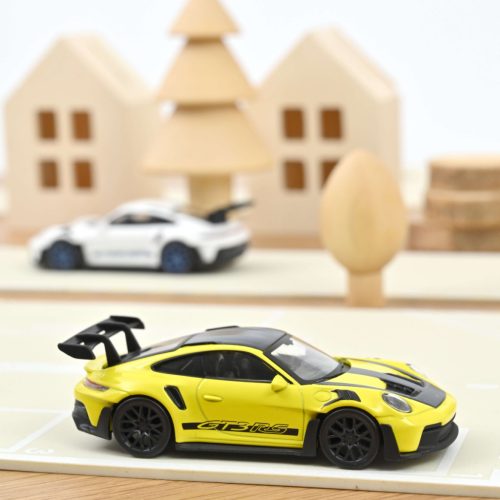 NOREV - 1:43 Porsche 911 GT3 RS 2022 Yellow and Black stickers Jet-car - NOREV