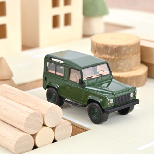 NOREV - 1:43 Land Rover Defender 1995 Dark Green Jet-car - NOREV