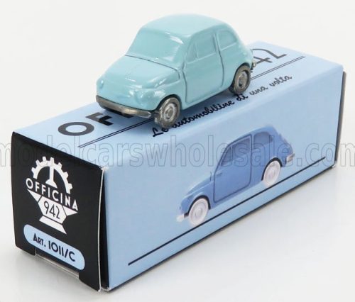 Officina-942 - FIAT NUOVA 500 1957 LIGHT BLUE