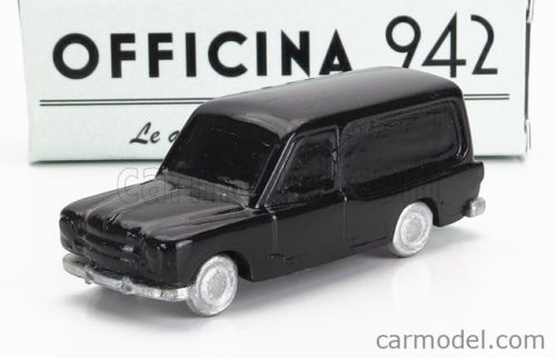 Officina942 - Fiat 1400 Van Carrozzeria Riva Hearse - Carro Funebre - Funeral Car 1950 Black