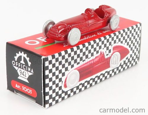 Officina942 - Alfa Romeo F1  159 Alfetta N 0 Team Scuderia Alfa Romeo 1950 World Champion Red