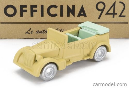 Officina942 - Fiat 1100 Militare Cabriolet Open 1939 Military Sand