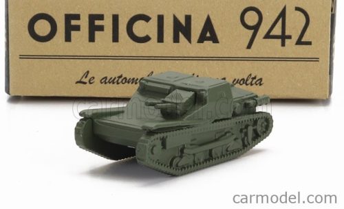 Officina942 - Fiat L3/33 Ansaldo Tank Carro Veloce 1933 Military Green