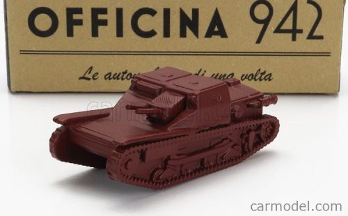 Officina942 - Fiat L3/33 Ansaldo Tank Carro Veloce 1933 Dark Red