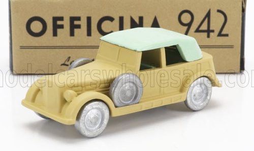 Officina-942 - FIAT 2800 C M C TORPEDO CABRIOLET CLOSED 1939 MILITARY SAND