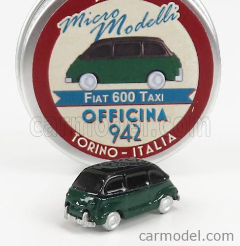 Officina942 - Fiat 600 Multipla Taxi 1956 Green Black