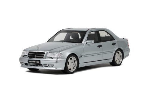 Otto mobile - 1:18 Mercedes-Benz C36 AMG W202 Silver 1990 - OTTOMOBILE