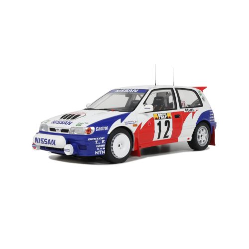 Otto mobile - 1:18 Nissan Sunny GTI-R White Tommi Makinen Rallye Monte Carlo 1992 - OTTOMobile