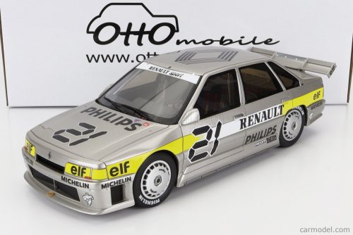 Otto-Mobile - Renault R21 2.L Turbo N 21 Superproduction Season 1988 J.L.Bousquet Silver Yellow