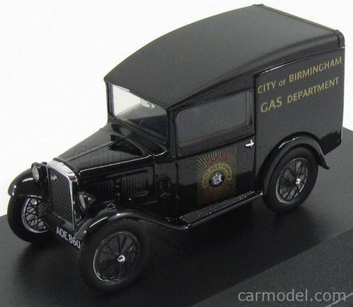 Oxford-Models - Austin Seven Rn Van Gas City Of Birmingham 1923 Black