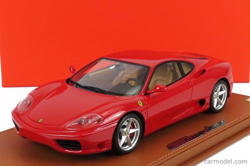 Bbr-Models - Ferrari 360 Modena 1999 - Manual Gear Box - Cambio Manuale - Con Vetrina - With Showcase Red