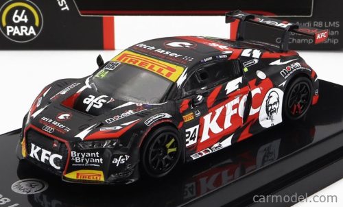 Paragonmodels - Audi R8 Lms Team Kfc Racing N 24 Australian Gt Championship 2018 T.Bates - D.Gaunt Black Red