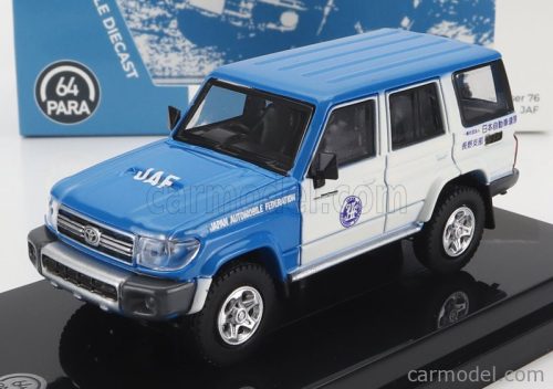 Paragonmodels - Toyota Land Cruiser 76 Jaf Japan Automobile Federation 2017 Blue White