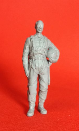 Pilot Replicas - 1/72 Swedish Airforce pilot from 1950s up to mid 1970s with parachute